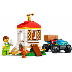 Klocki LEGO 60344 Kurnik z kurczakami  CITY